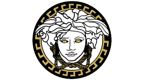 que signifie le logo versace|versace logo black and white.